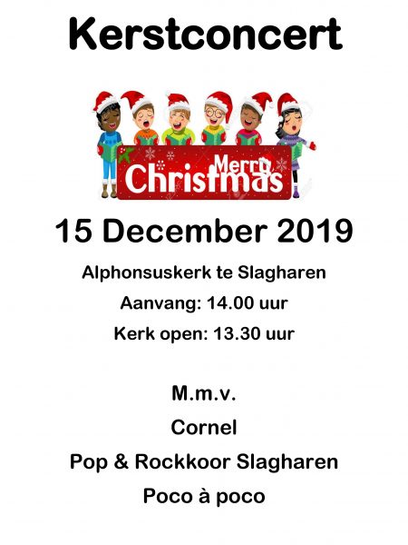 Poster Kerstconcert 2019
